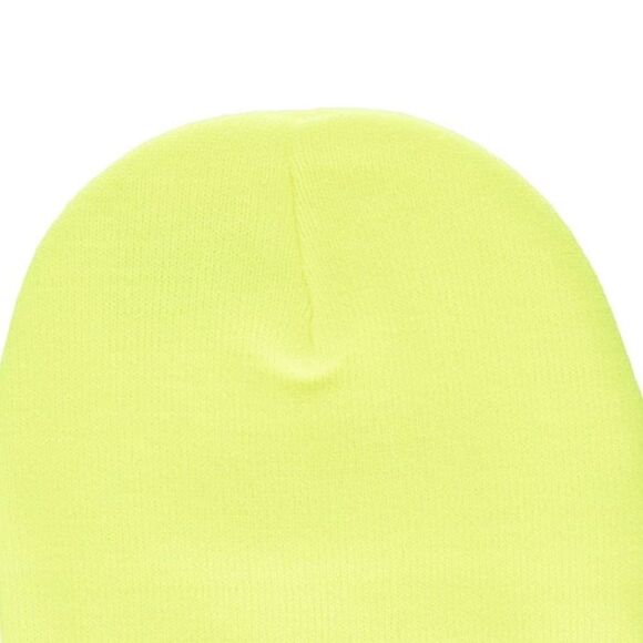 Bright lime Carhartt Beanie Hat NEW - Picture 3 of 3